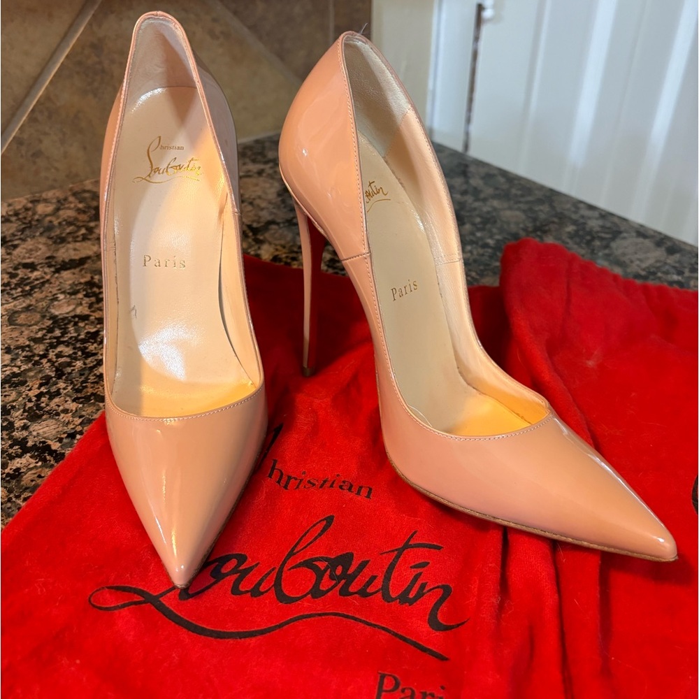 Christian Louboutin red bottom stiletto
